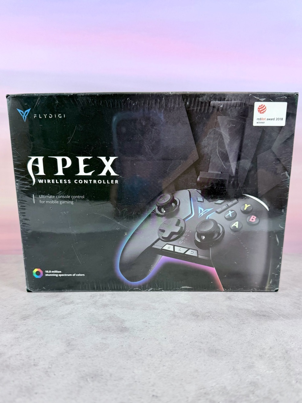 Apex Wireless Controller by Flydigi - Black with RGB Accents